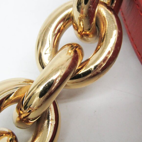 BOTTEGA VENETA Orange Leather Shoulder Bag - Picture 14 of 16